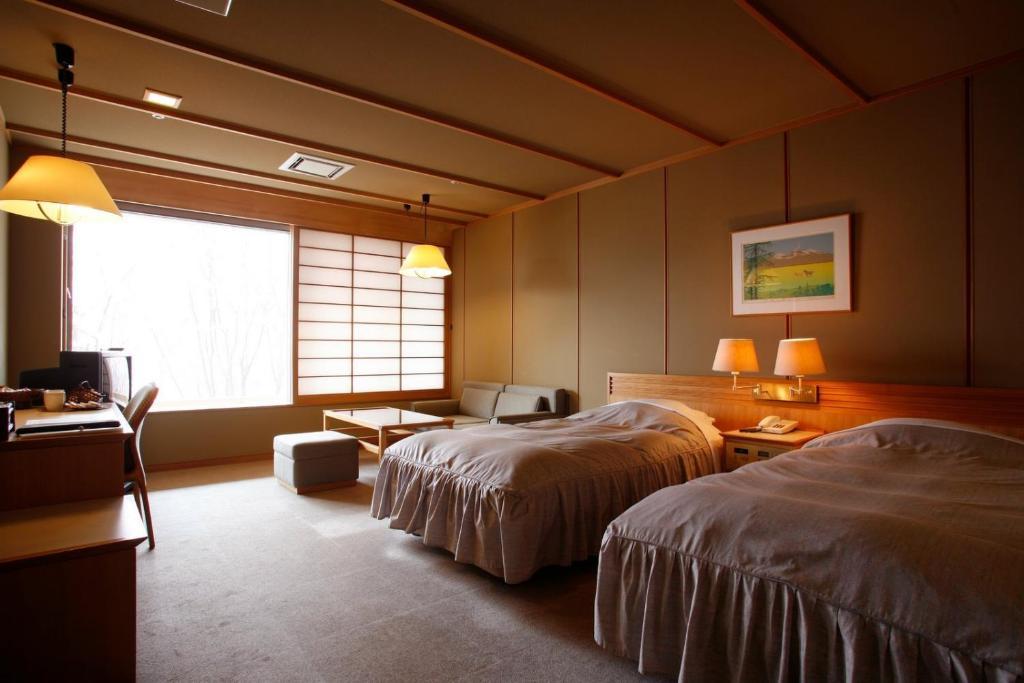 Shikotsuko Daiichi Hotel Suizantei Chitose  Zimmer foto